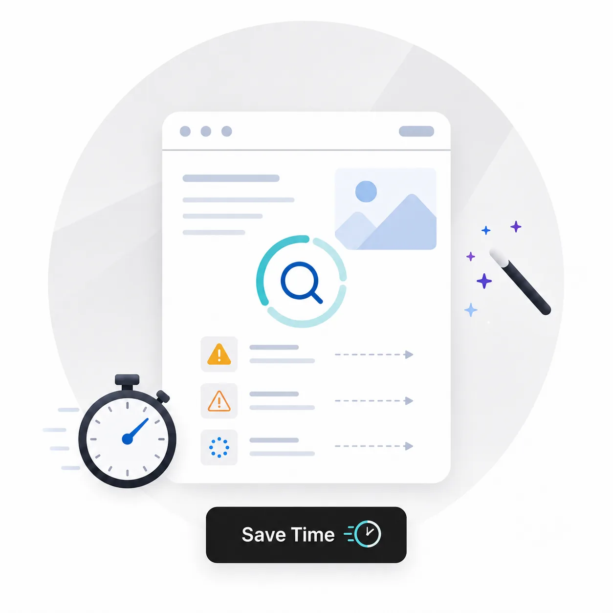 Save time audit